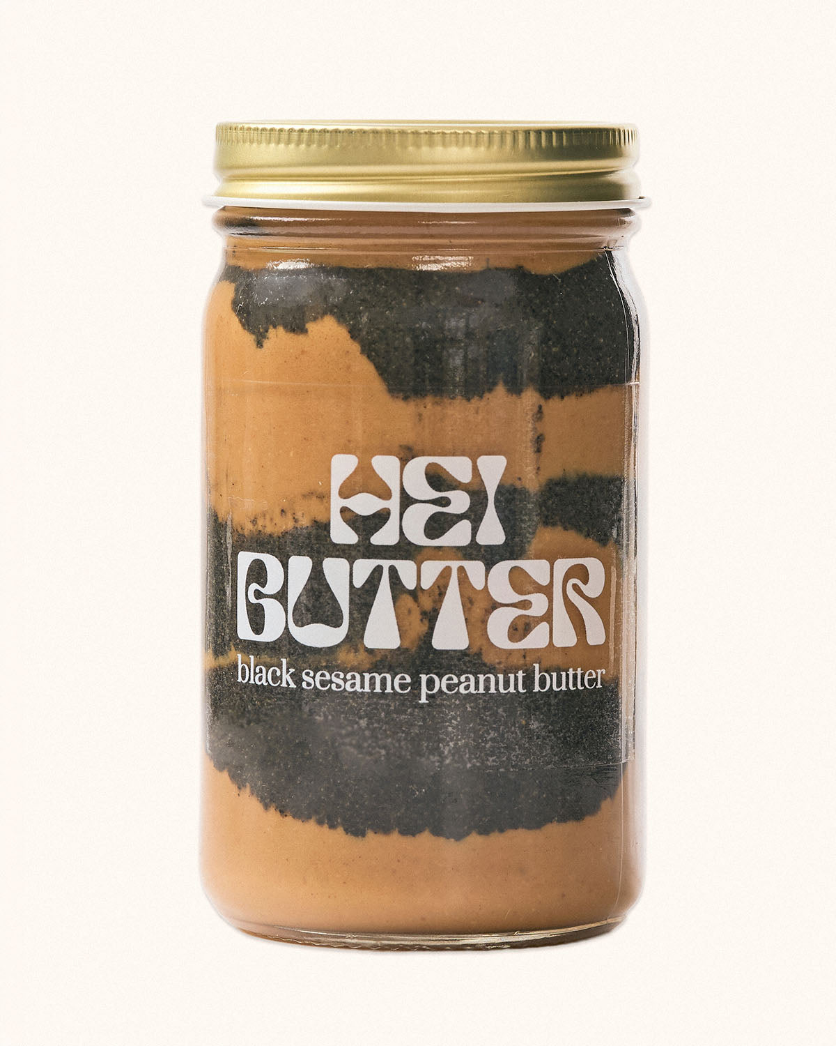 "Swirl" Black Sesame Peanut Butter, 8oz