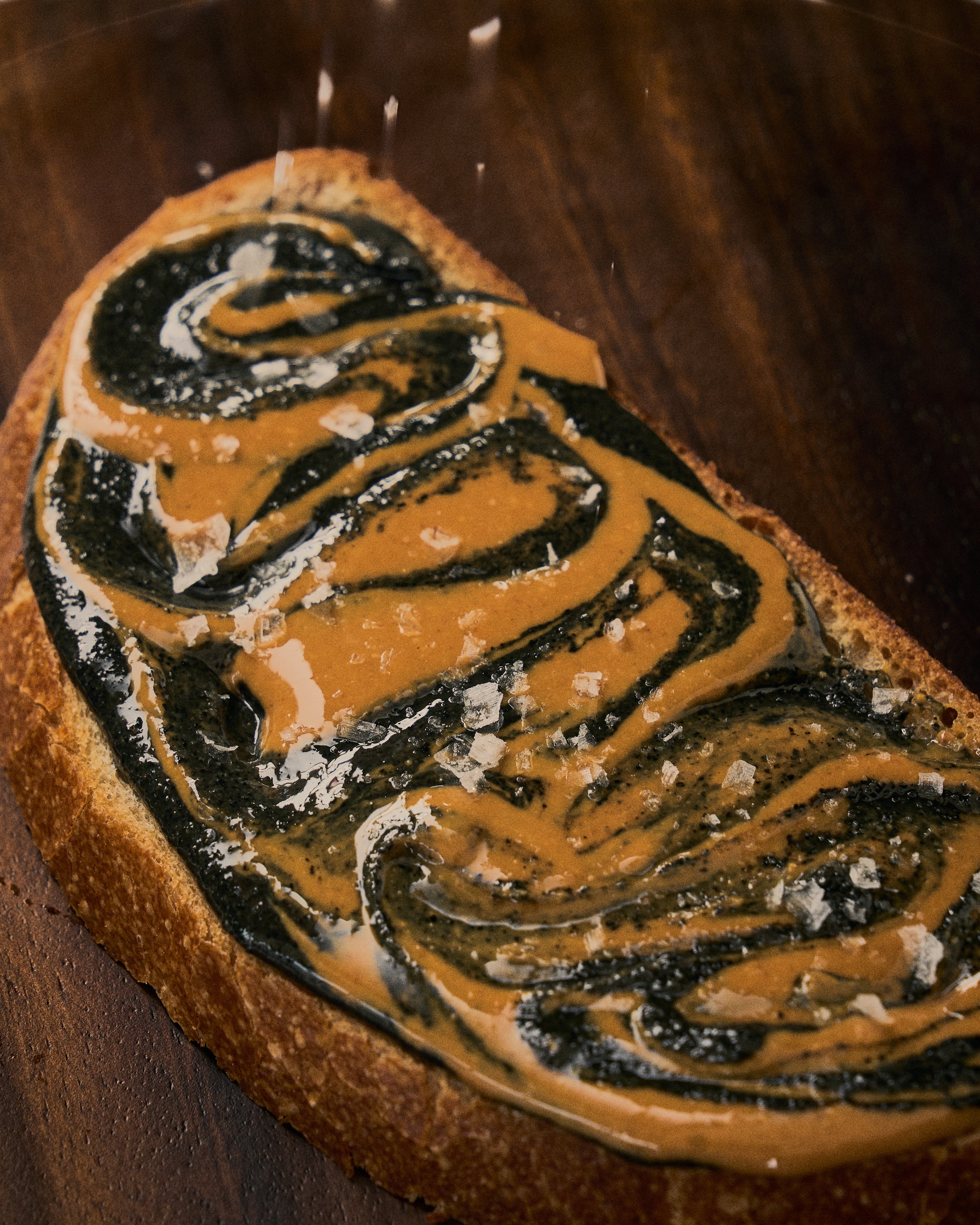 "Swirl" Black Sesame Peanut Butter, 8oz